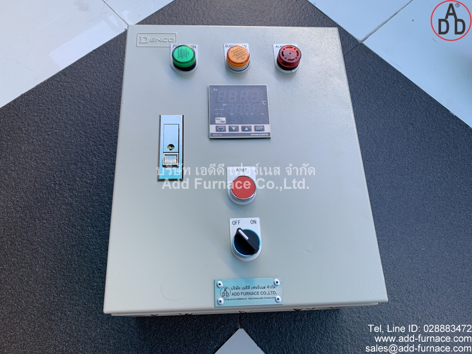 ควบคุมการจุดไฟและควบคุมอุณหภูมิรวมกล่องจุดไฟอัติโนมัติในตู้คอลโทรลใช้กับอินฟาเรดและเวนจูรี่เบอร์เนอ (2)